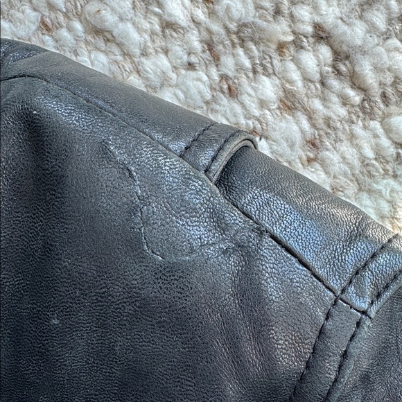 J. Park | genuine leather bomber jacket - Picture 15 of 15